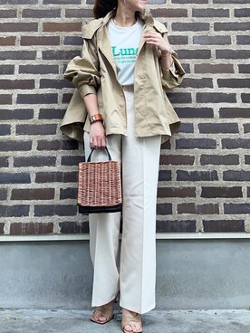 「DHOLIC（ディーホリック）のアイテム」を使った、Chieさん（レディース・165cm・40代）の春コーディネート