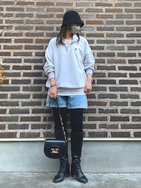 「WEGO」｜Chieさん（レディース・165cm・40代）の冬コーディネート