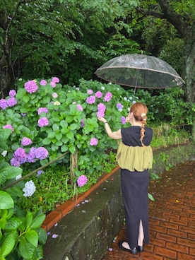 「DONOBAN（ドノバン）のアイテム」を使った、shima*.・⭐さん（レディース・157cm）の夏コーディネート
