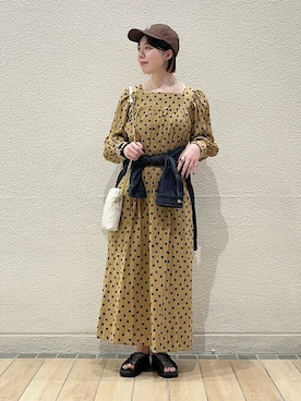 久富さん（レディース・161cm）の夏コーディネート