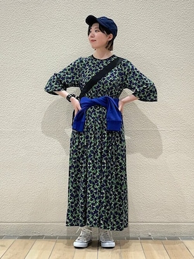 久富さん(レディース・161cm)の夏コーディネート