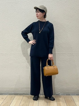 久富さん（レディース・161cm）の秋コーディネート