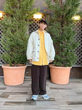 SENSE OF PLACE ONLINE STOREさん（メンズ・172cm）の冬コーディネート