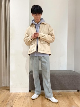SENSE OF PLACE ONLINE STOREさん(メンズ・172cm)の冬コーディネート