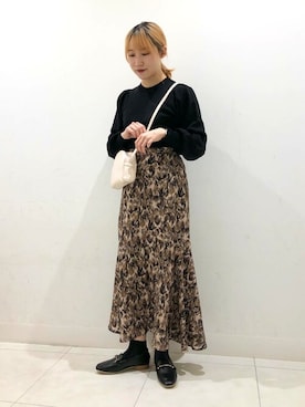 SENSE OF PLACE ONLINE STOREさん(レディース・154cm)の冬コーディネート
