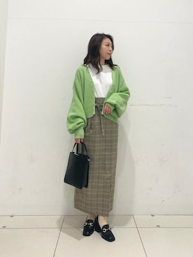 SENSE OF PLACE ONLINE STOREさん（レディース・152cm）の冬コーディネート