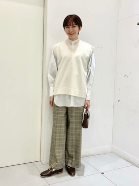 SENSE OF PLACE ONLINE STOREさん（レディース・166cm）の冬コーディネート