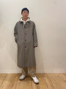 SENSE OF PLACE ONLINE STOREさん（メンズ・170cm）の冬コーディネート