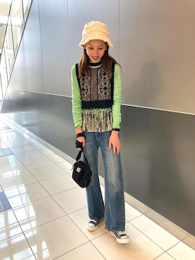 SENSE OF PLACE ONLINE STOREさん（レディース・164cm）の冬コーディネート