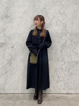SENSE OF PLACE ONLINE STOREさん（レディース・156cm）の冬コーディネート