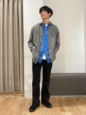 SENSE OF PLACE ONLINE STOREさん（メンズ・172cm）の冬コーディネート