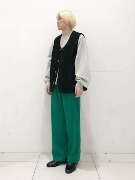 SENSE OF PLACE ONLINE STOREさん（メンズ・166cm）の春コーディネート