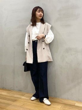 SENSE OF PLACE ONLINE STOREさん（レディース・155cm）の春コーディネート