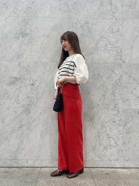 SENSE OF PLACE ONLINE STOREさん（レディース・156cm）の春コーディネート