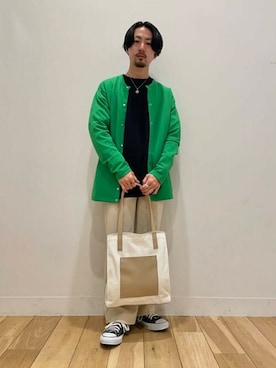 SENSE OF PLACE ONLINE STOREさん(メンズ・159cm)の春コーディネート