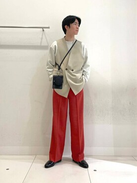 SENSE OF PLACE ONLINE STOREさん（メンズ・173cm）の春コーディネート