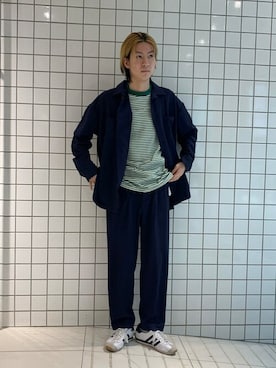 SENSE OF PLACE ONLINE STOREさん(メンズ・177cm)の春コーディネート