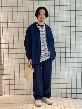 SENSE OF PLACE ONLINE STOREさん（メンズ・159cm）の春コーディネート