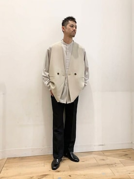 SENSE OF PLACE ONLINE STOREさん（メンズ・170cm）の春コーディネート