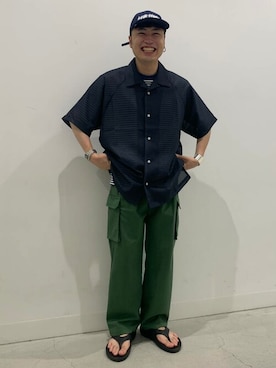SENSE OF PLACE ONLINE STOREさん（メンズ・167cm）の春コーディネート
