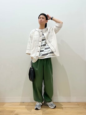 SENSE OF PLACE ONLINE STOREさん(メンズ・172cm)の春コーディネート