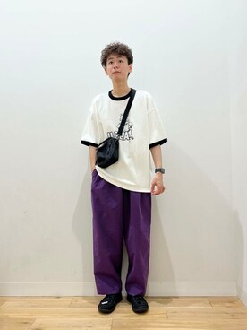 SENSE OF PLACE ONLINE STOREさん（メンズ・172cm）の夏コーディネート