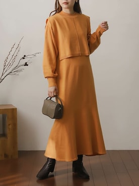 SENSE OF PLACE ONLINE STOREさん（レディース・156cm）の秋コーディネート