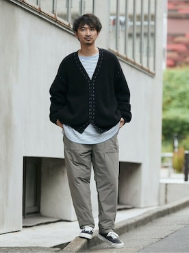 enoさん（メンズ・174cm）の秋コーディネート