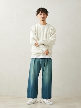 enoさん（メンズ・174cm）の冬コーディネート