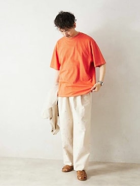 enoさん（メンズ・174cm）の春コーディネート