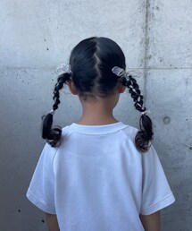 DAISO | 💮運動会ヘアアレンジ💮(ヘアアクセサリー)