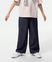 UNIQLO | ワイドフィットストレートジーンズ ∥68blue ∥品番:478128(デニムパンツ)