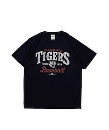 HANSHIN Tigers | ゴシックロゴリフレクタドライTシャツ カラー：ネイビー／サイズ：S(Tシャツ/カットソー)
