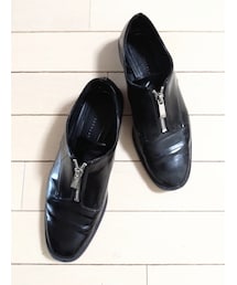 ZARA | フロントジッパーシューズ / size: EU38(24.0)(その他シューズ)