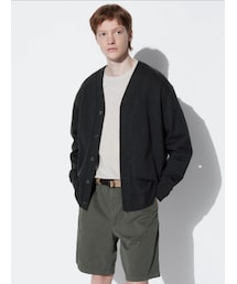 UNIQLO | スウェットカーディガン（長袖）カラー：09 BLACK サイズ：男女兼用XL(カーディガン/ボレロ)