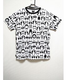 Wakayama Adventure World | 和歌山アドベンチャーワールド パンダパターンTシャツ／サイズ：L(Tシャツ/カットソー)