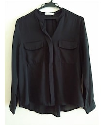 rioty | スキッパーシアーシャツ size: M(シャツ/ブラウス)