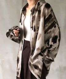 SHEIN | FRIFUL ルーズフィットシャツ サイズ：L(シャツ/ブラウス)