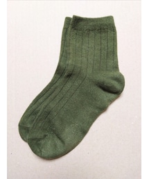 DAISO | リブクルーソックス(ソックス/靴下)