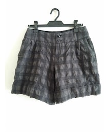 UNITED ARROWS PINK LABEL | ウール混エンボスショートパンツ(その他パンツ)