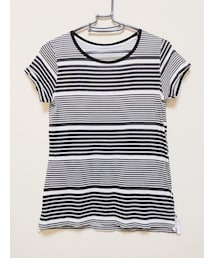 stradivarius | Random border print t-shirt / size: M(EUR/US)(Tシャツ/カットソー)