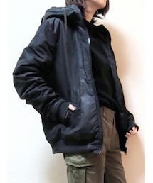 H&M | MENS 中綿マウンテンパーカー size: S(EUR/US)(ブルゾン)