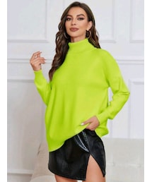 SHEIN | SHEIN/Cinemore タートルネックニット サイズ：M(JP−XL)(ニット/セーター)