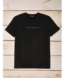 SHEIN | SHEIN Unity 文字グラフィックラウンドネックTシャツ¥795／サイズ：S(Tシャツ/カットソー)