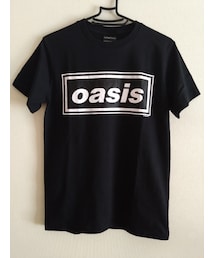 Oasis | Logo T-shirt ©1994 OASIS, WALL OF FAME.(Tシャツ/カットソー)