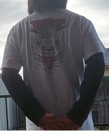 JUXTAPOZ【Hanesボディ】 | JUXTAPOZ   TEMPLETATTOO  FREDDYCORBIN(Tシャツ/カットソー)