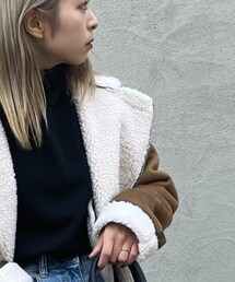 ZARA | ムートンコート