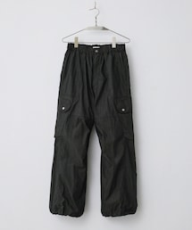 WYM LIDNM | C/N WASHER CURVED FLARE WIDE CARGO(カーゴパンツ)