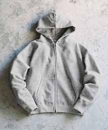 LIDNM | WOOL CASHMERE ZIP HOODIE(パーカー)