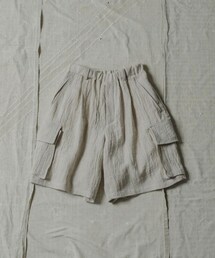 LIDNM | LINEN WOOL FATIGUE SHORTS(その他パンツ)